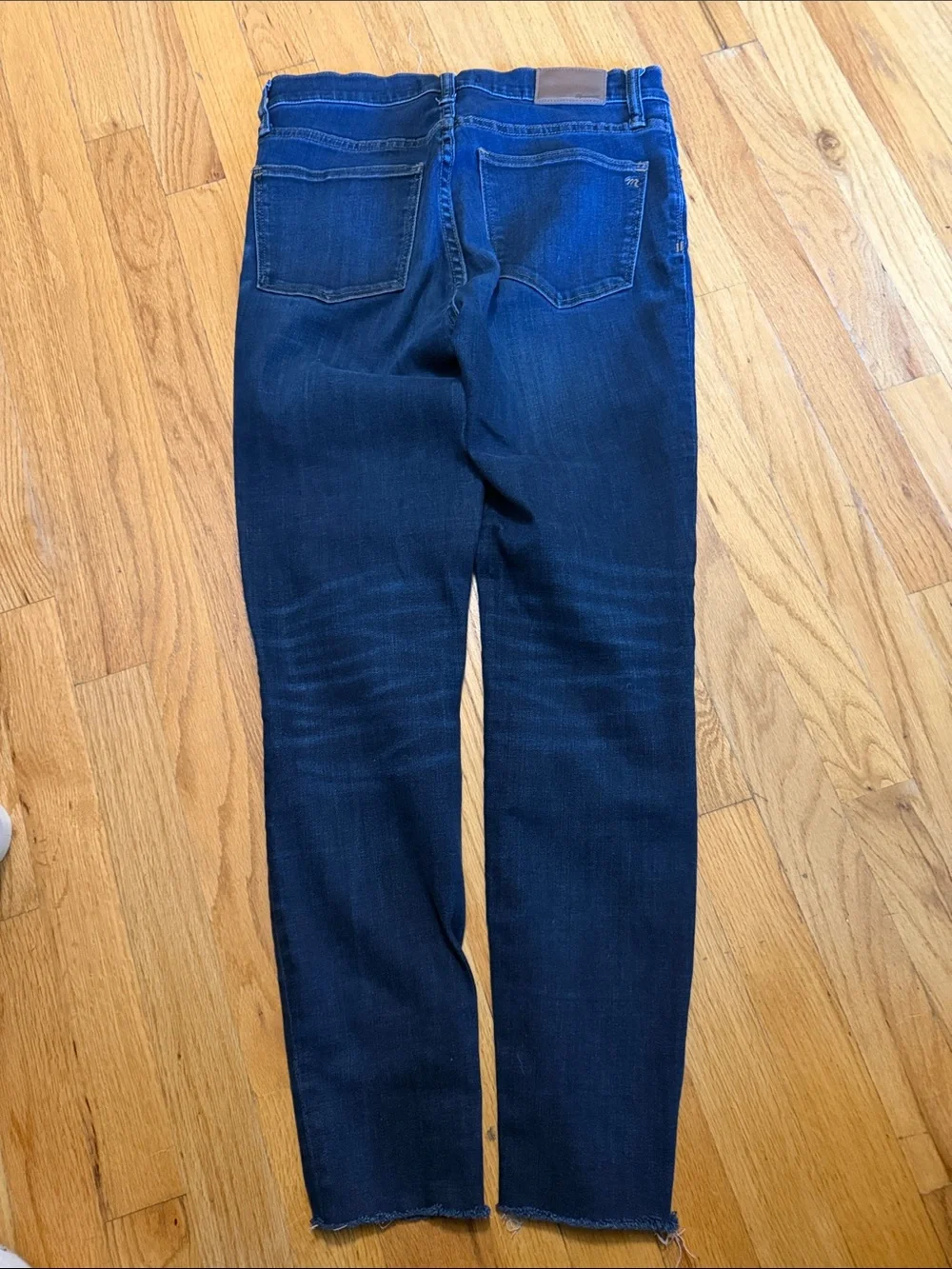 Madewell Dark Blue Skinny Jeans